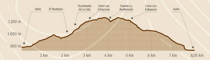 Altimetría Ruta del Paublazo